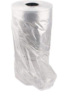 Clear Plastic Garment Bags on a Roll, 72"H, 350 Count - Ideal for Clothing